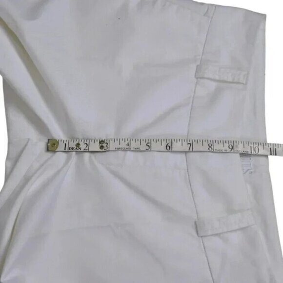 Roots Gold White Capri Pants Crop Size 0 - Picture 9 of 11